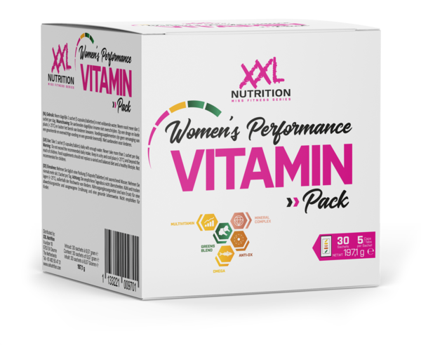 Womens Performance Vitamin Pack XXL Nutrition 30 Sachets
